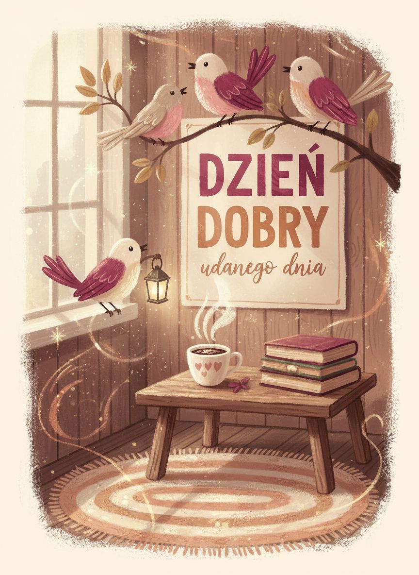 kartki na dzień dobry