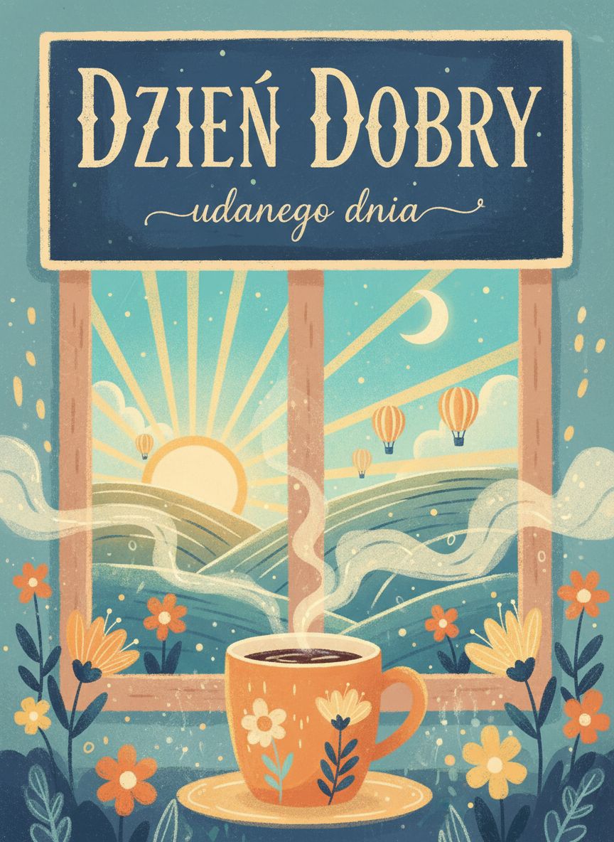 kartki na dzień dobry