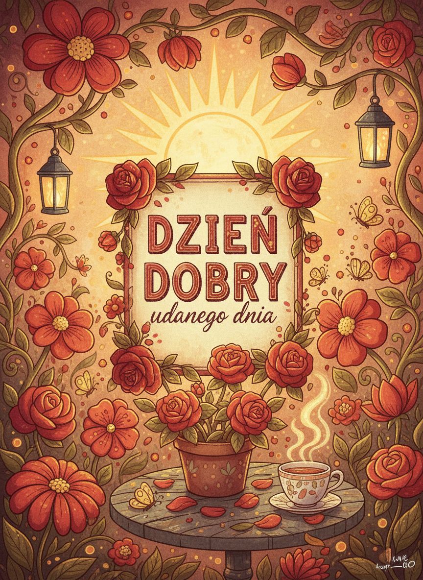 kartki na dzień dobry