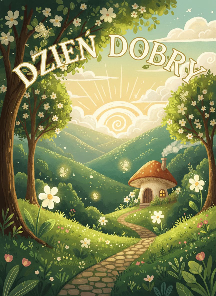 kartki na dzień dobry