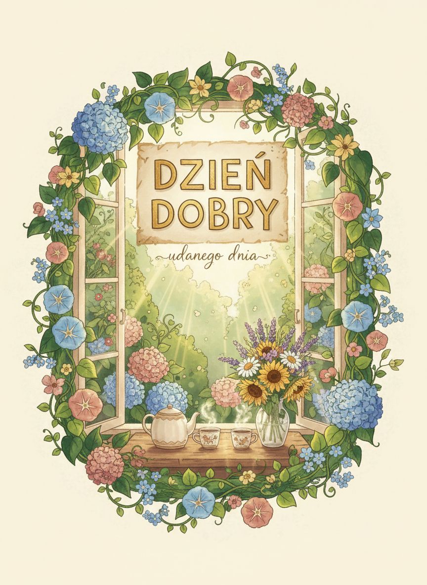 kartki na dzień dobry