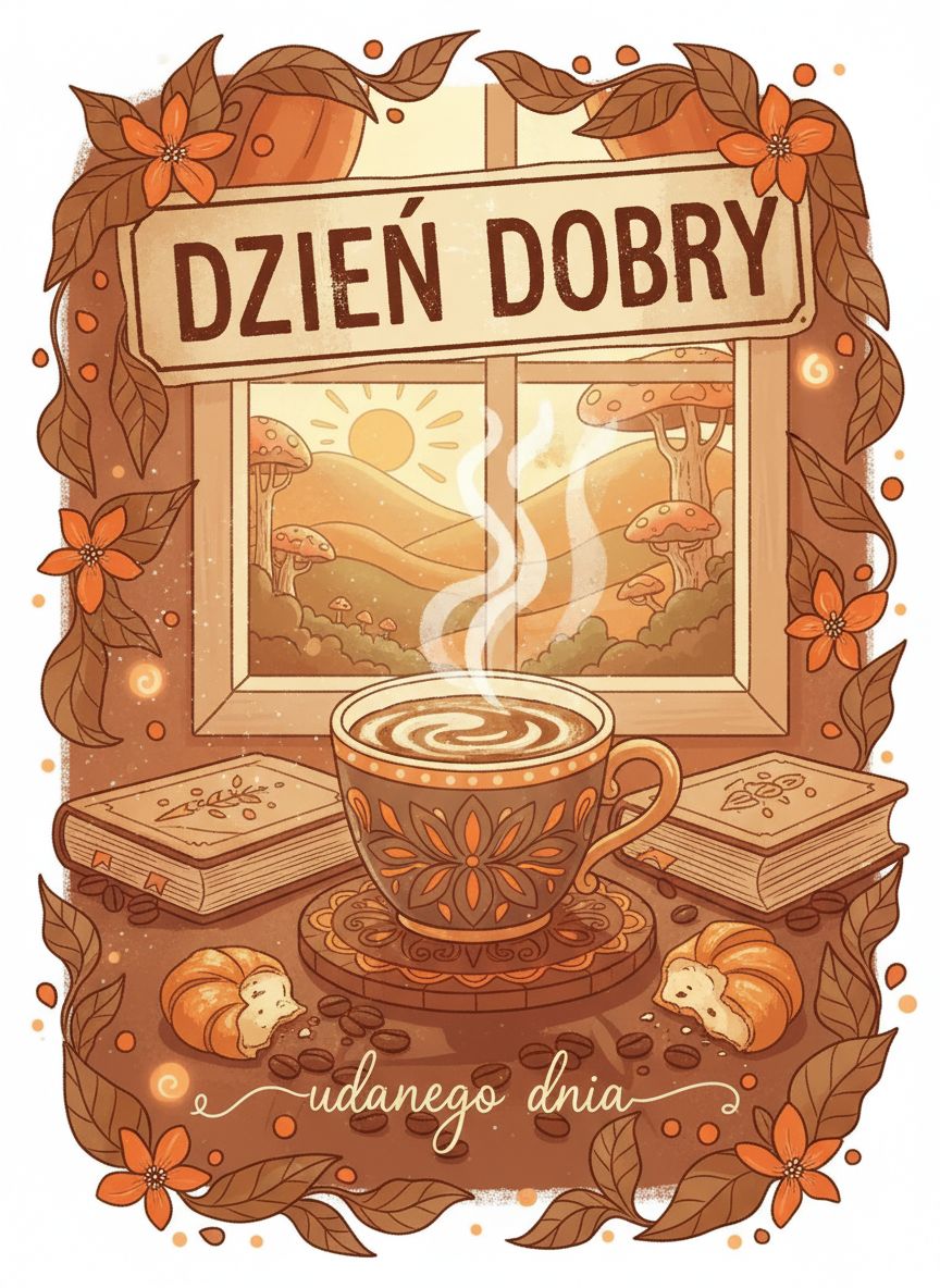 kartki na dzień dobry