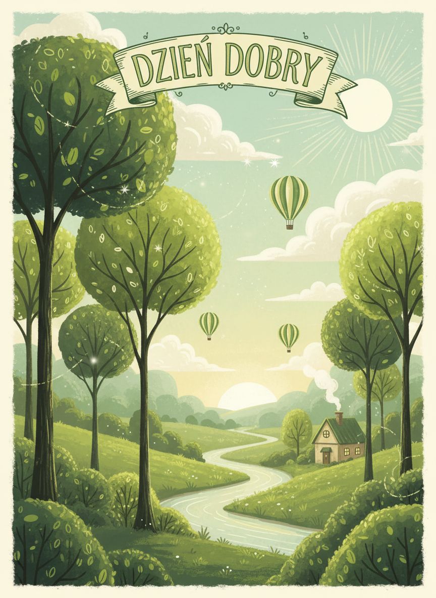 kartki na dzień dobry